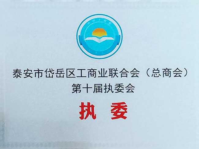 泰安市岱岳區(qū)工商業(yè)聯(lián)合會（總商會）第十屆執(zhí)委會-執(zhí)委
